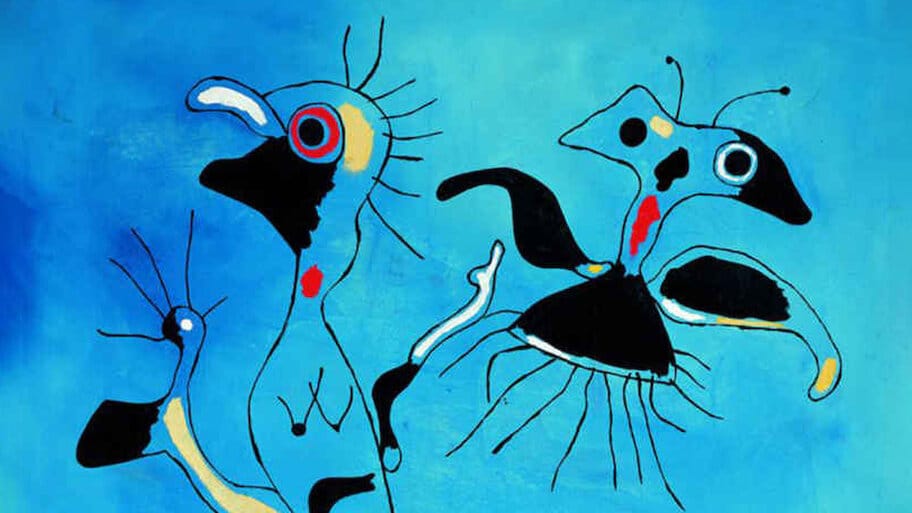The Greatest Painters of the World: Joan Miró backdrop