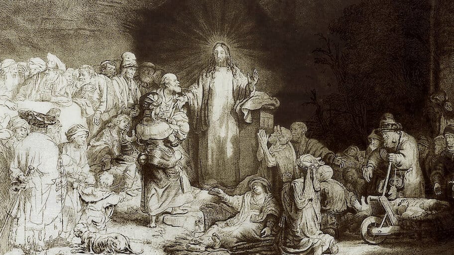 Het schildersleven van Rembrandt van Rijn backdrop