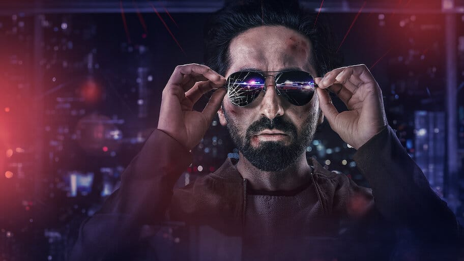 An Action Hero backdrop