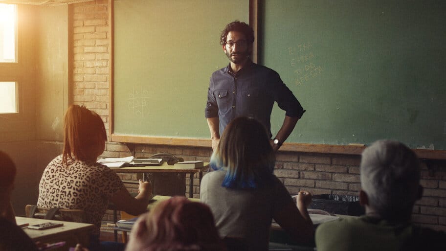 The Substitute backdrop