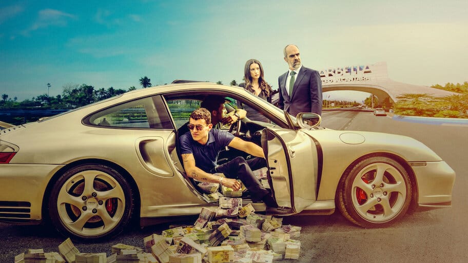 The Courier backdrop