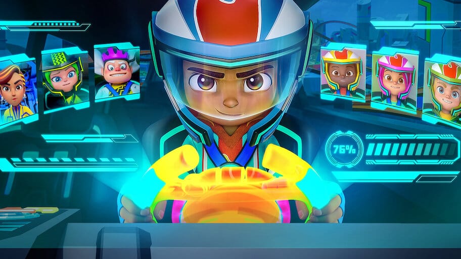 Hot Wheels Let's Race backdrop