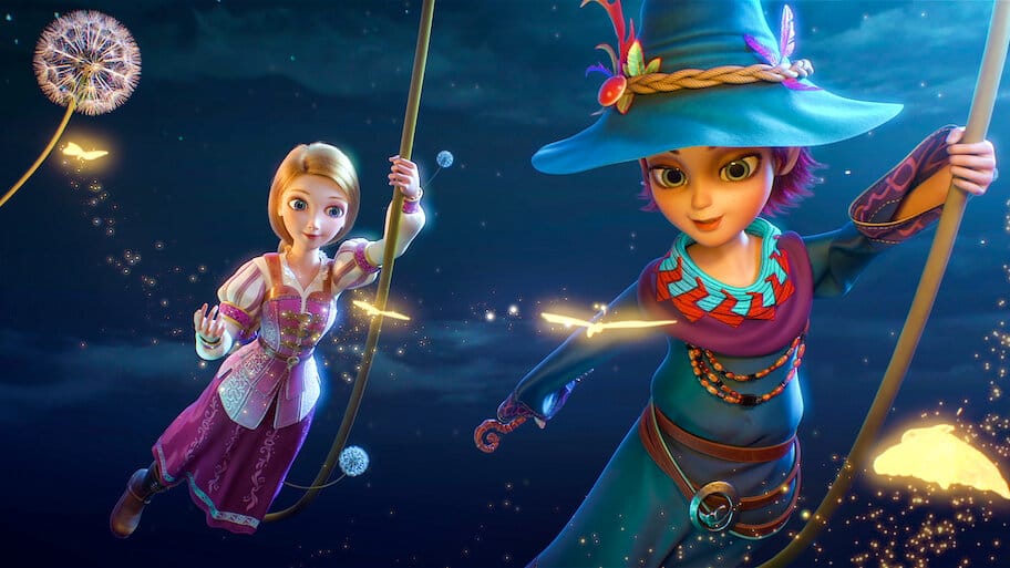 Ella and the Little Sorcerer backdrop