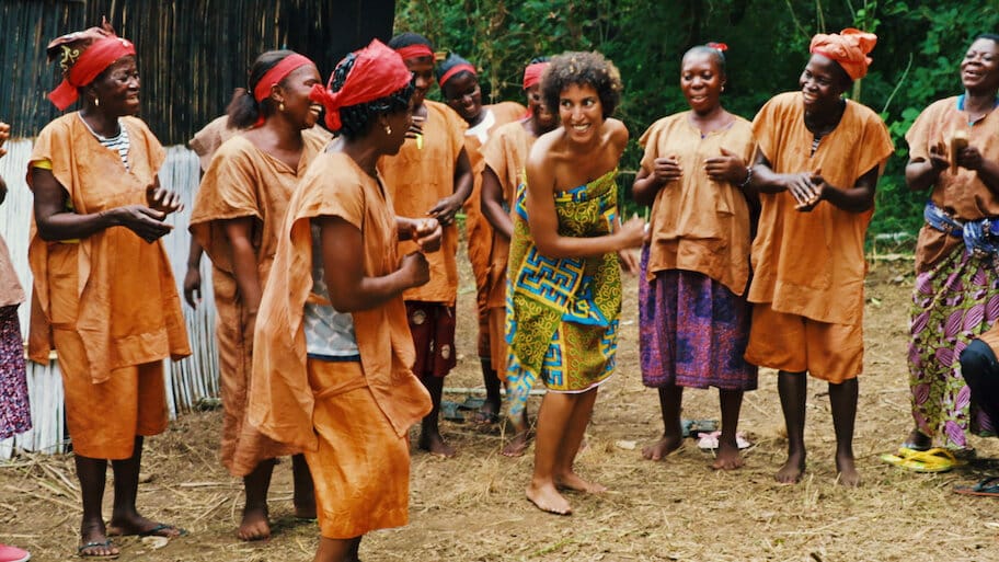 King Bansah and His Daughter backdrop