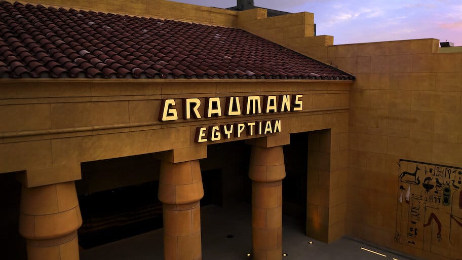 Temple of Film: 100 Years of the Egyptian Theatre backdrop