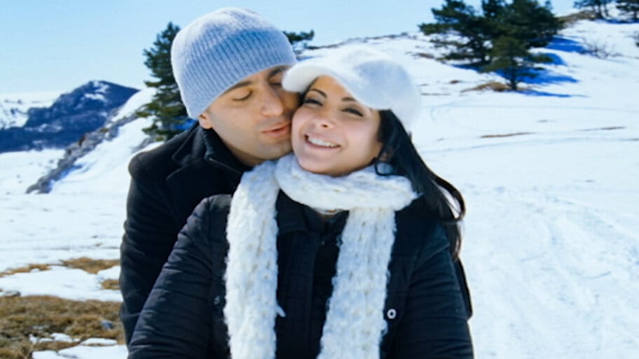 Taymour and Shafika backdrop