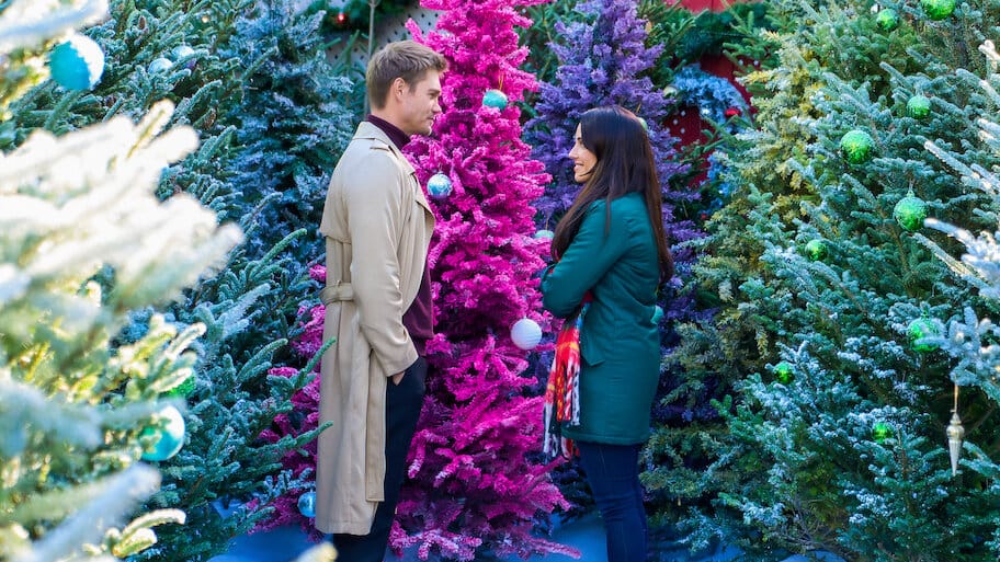 Angel Falls Christmas backdrop