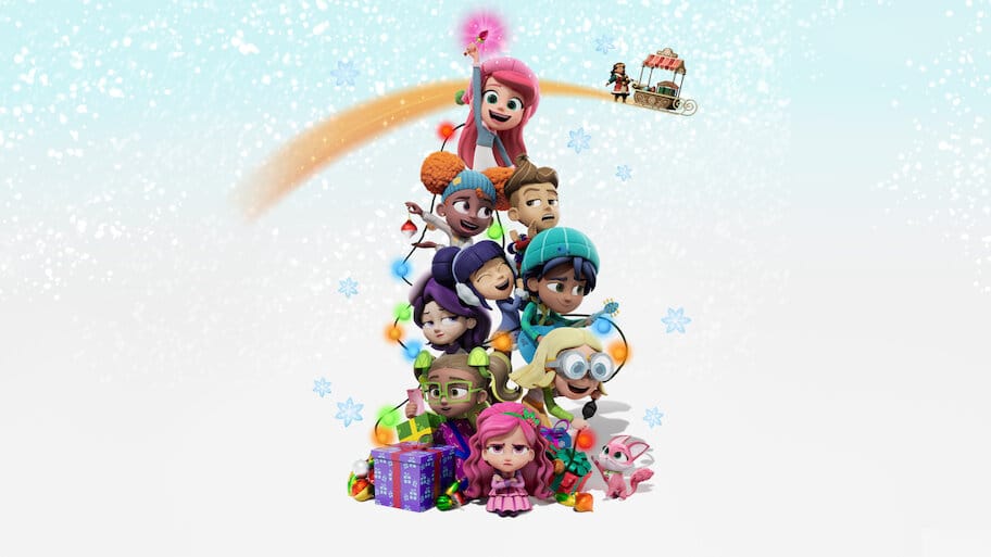 Strawberry Shortcake’s Perfect Holiday backdrop