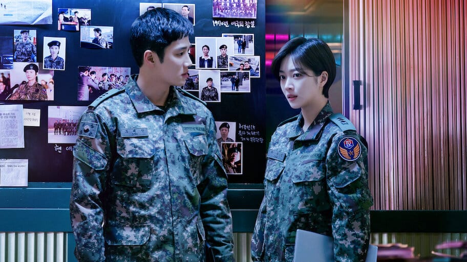 Military Prosecutor Doberman backdrop