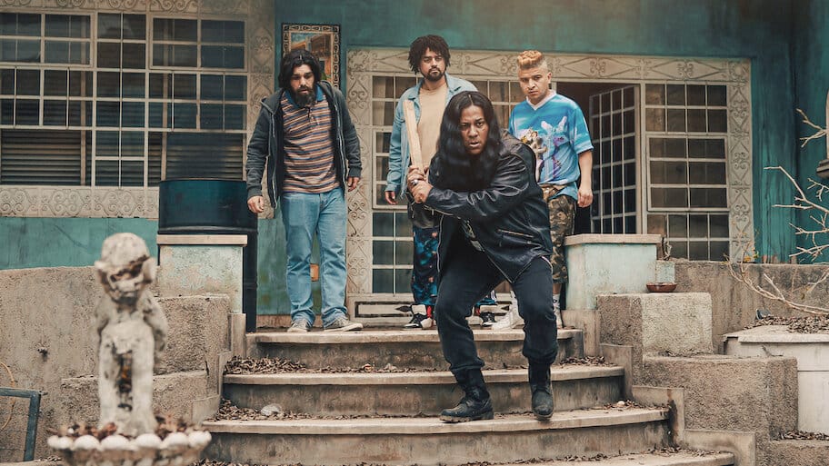 ¡Asu Mare! Los amigos backdrop