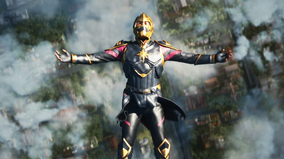 Satria Dewa: Gatotkaca backdrop