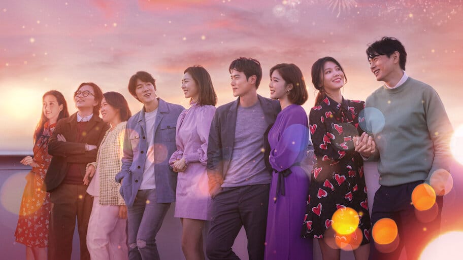 New Year Blues backdrop