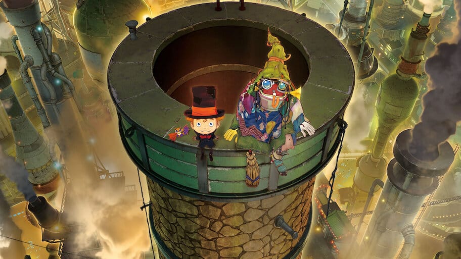 Poupelle of Chimney Town backdrop