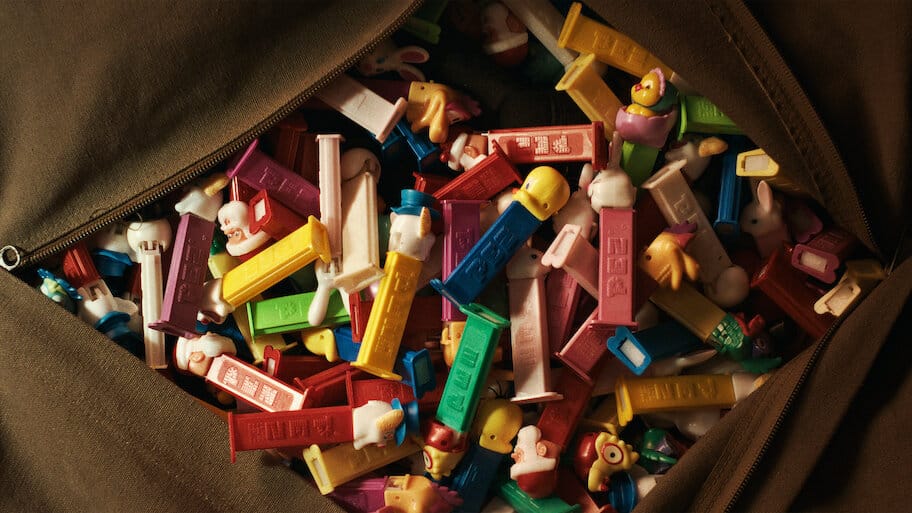 The Pez Outlaw backdrop