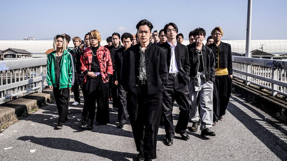 High & Low The Worst X backdrop