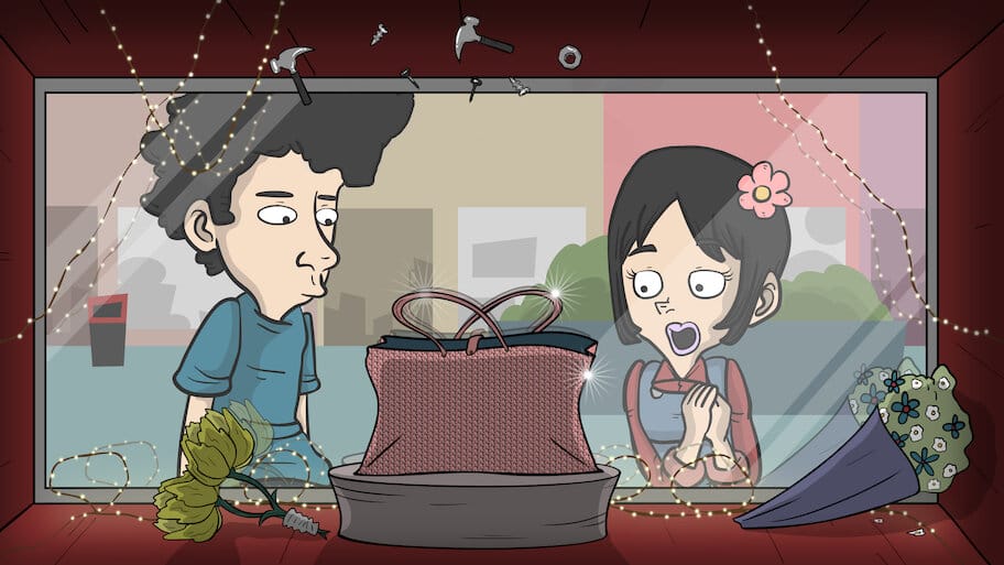 All Eyes on Him backdrop