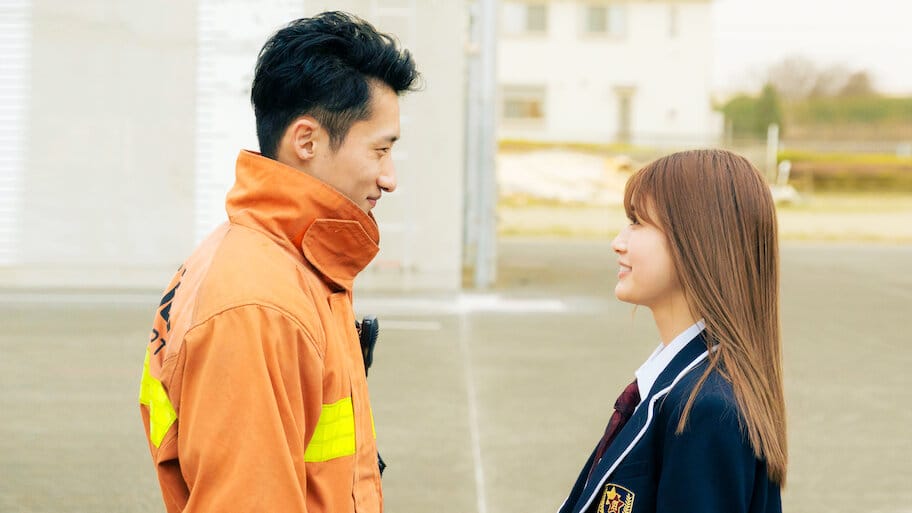 My Boyfriend In Orange backdrop