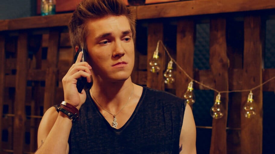 The New One backdrop