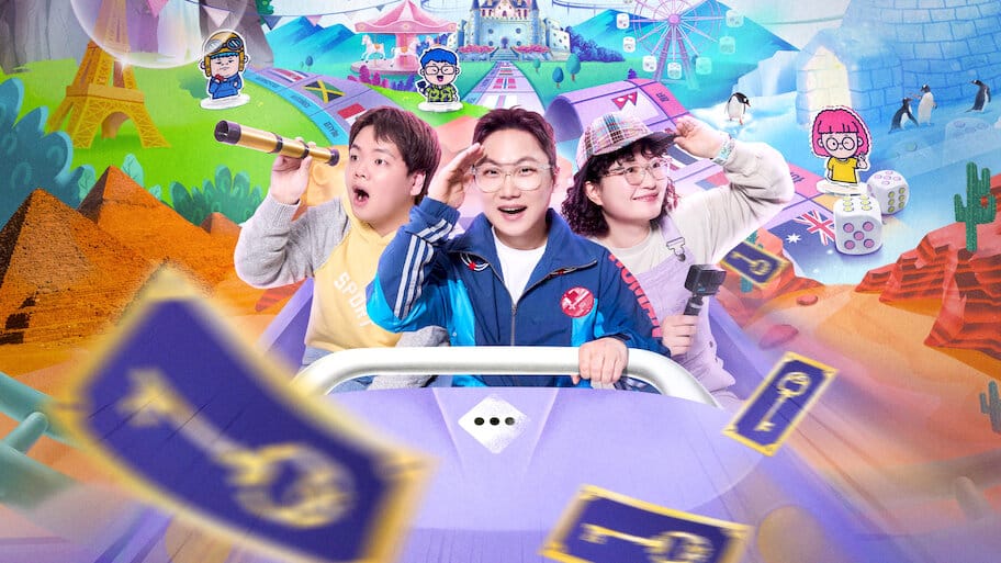 World Dice Tour backdrop