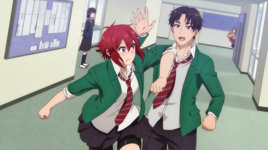 Tomo-chan Is a Girl! backdrop