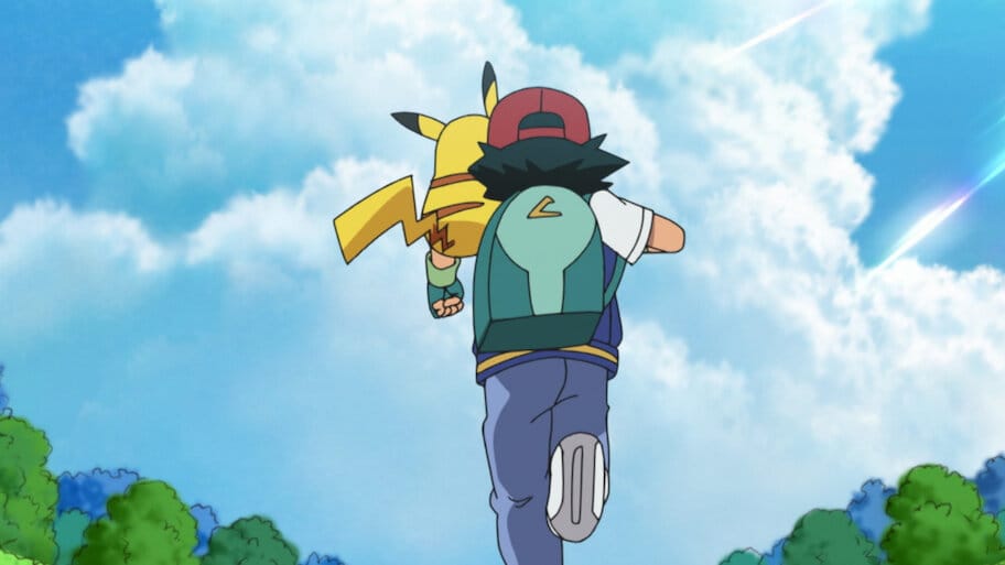 Pokemon: The Distant Blue Sky backdrop