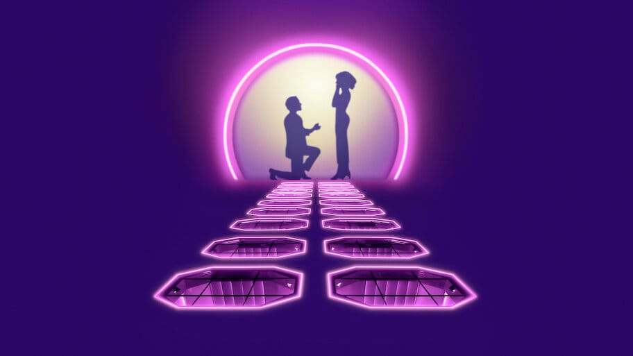 Love Is Blind: Germany backdrop