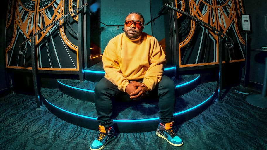 Brian Simpson: Live from the Mothership backdrop