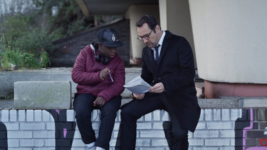 New Biz in the Hood backdrop