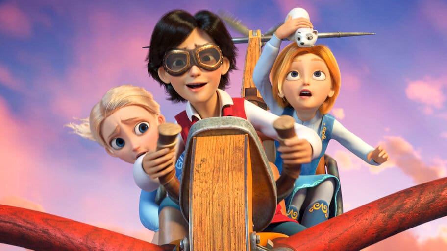 The Snow Queen & the Princess backdrop