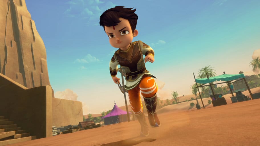 Chhota Bheem Adventure of Persia backdrop