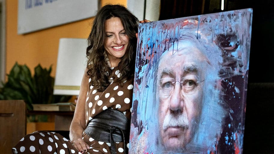 Das Begräbnis backdrop