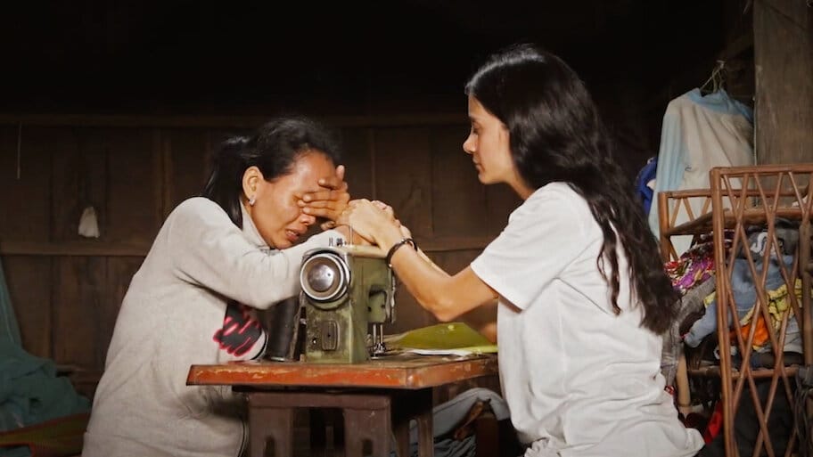 The Conscience of Clothing backdrop