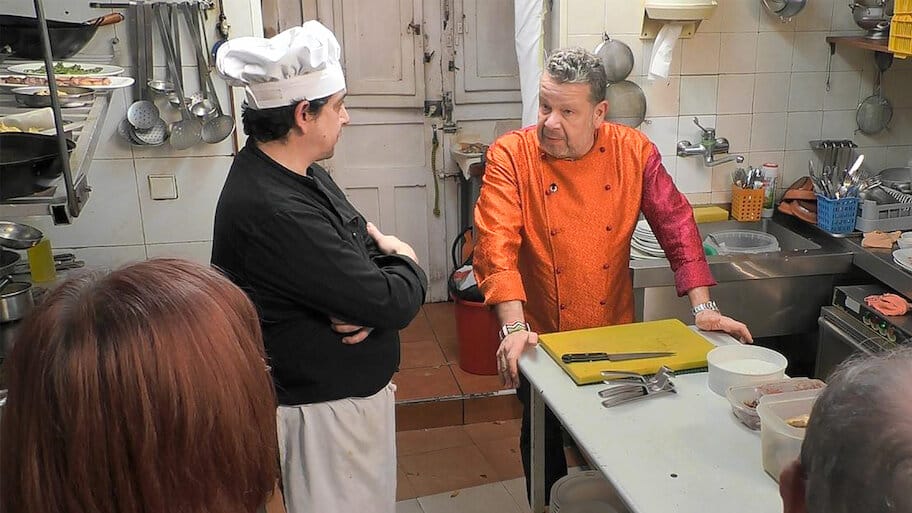 Pesadilla en la Cocina backdrop