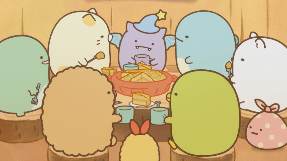 Sumikkogurashi: The Little Wizard in the Blue Moonlight backdrop