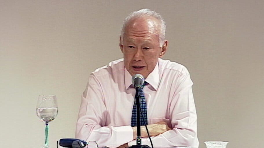 Lee Kuan Yew: In His Own Words backdrop