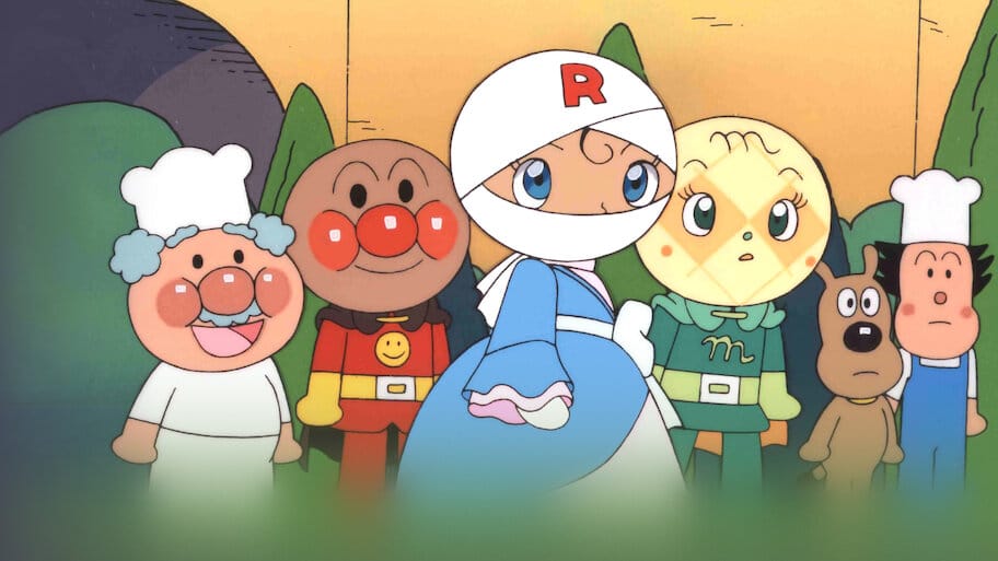 Anpanman: Secret of the Castle in Drifting Clouds backdrop