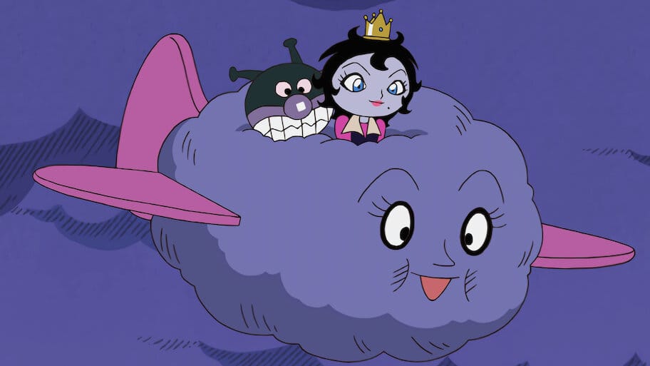 Anpanman: Princess Black Snow and Well-liked Baikinman backdrop