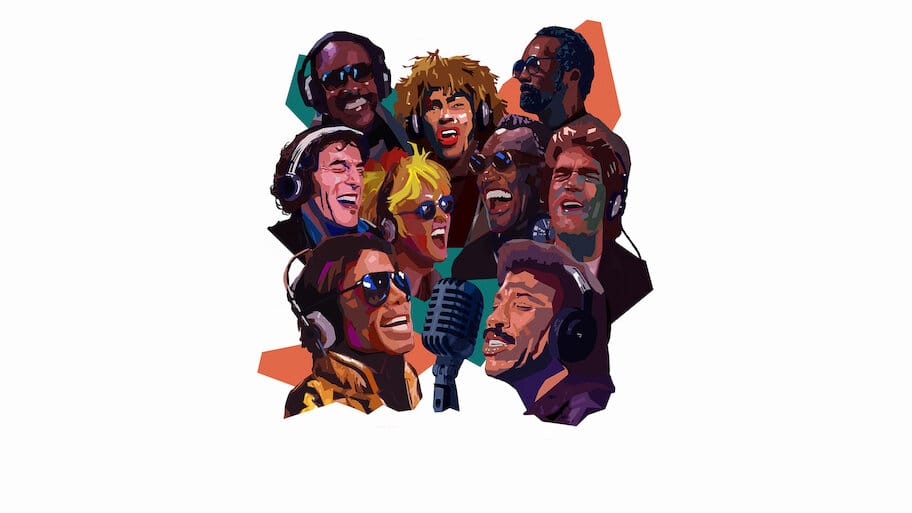 The Greatest Night in Pop backdrop