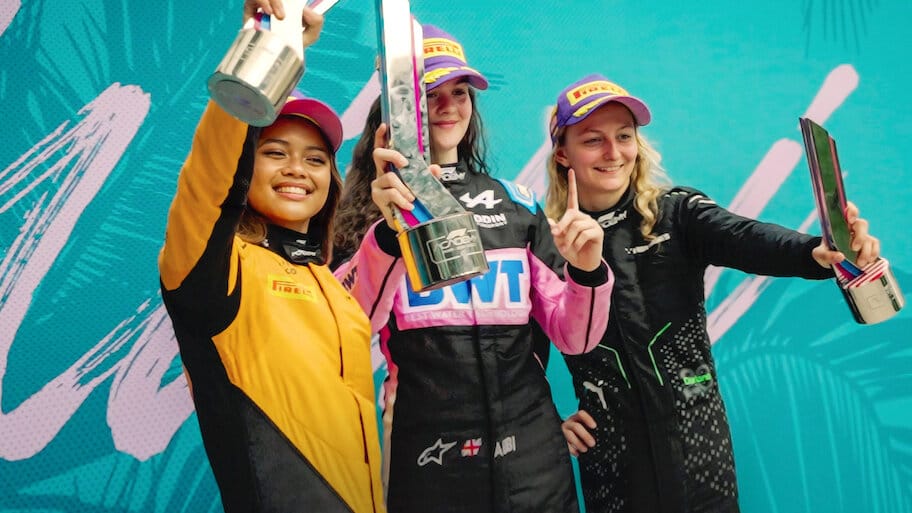 F1: The Academy backdrop