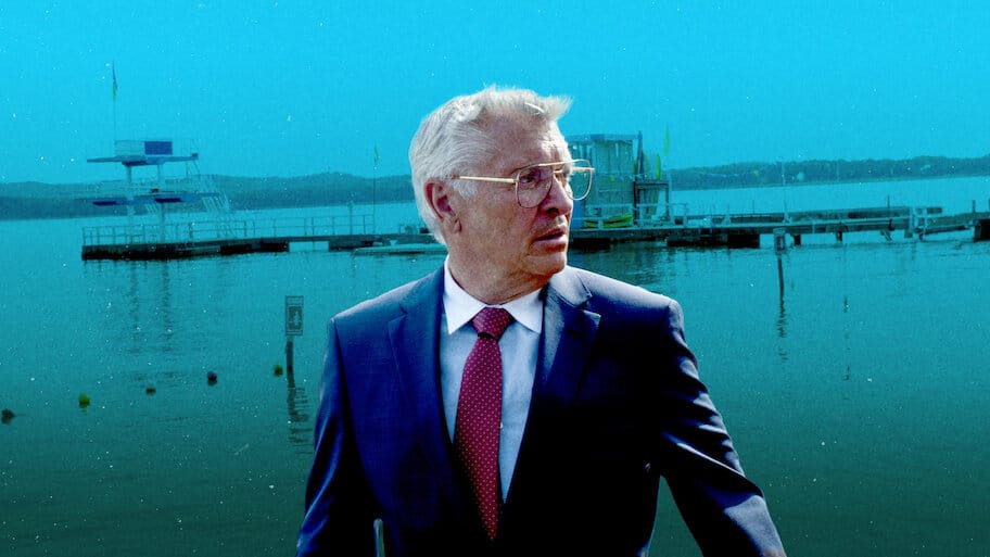 Hai-Alarm am Müggelsee backdrop