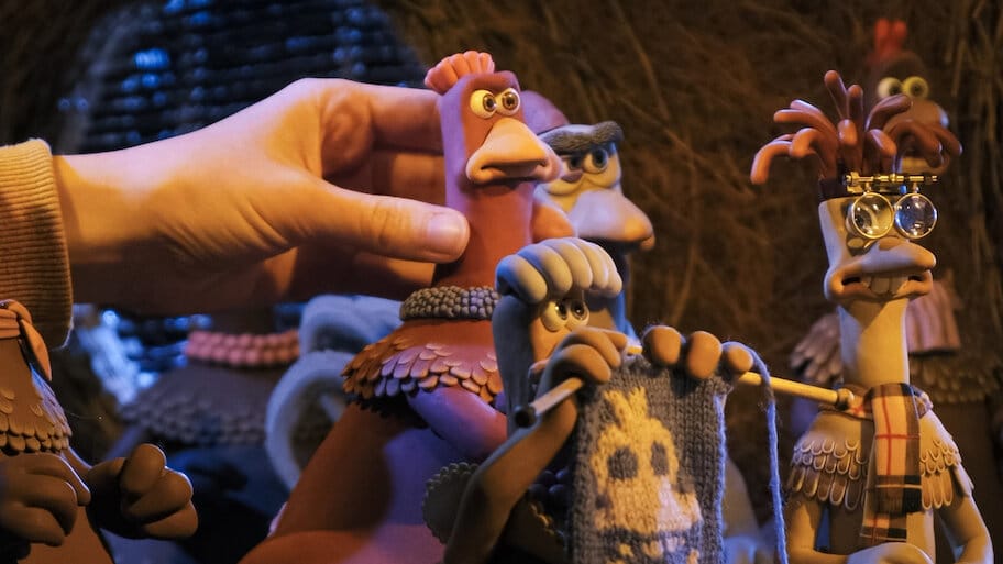 Making of Chicken Run: Dawn of the Nugget backdrop