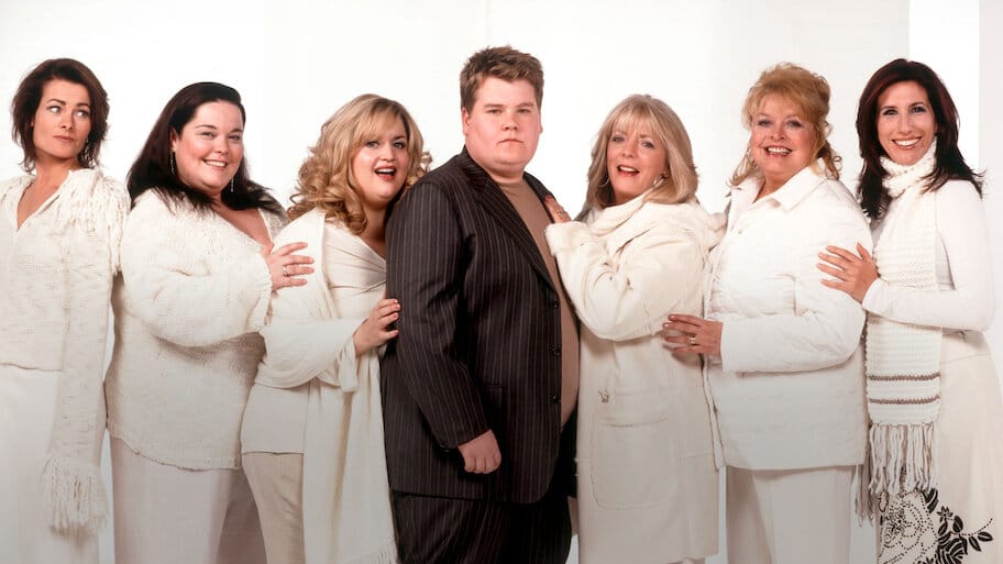 Fat Friends backdrop