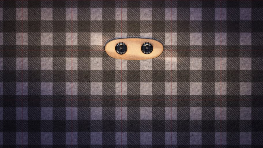 Checkered Ninja backdrop