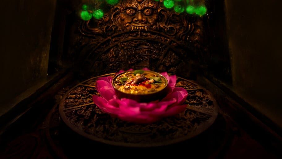 Devil's Diner backdrop