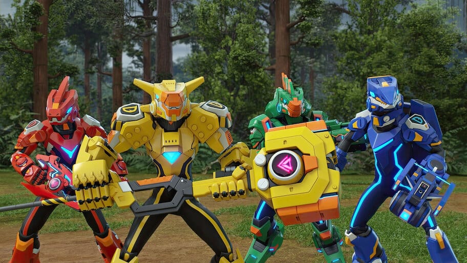 Quantum Heroes Dinoster backdrop