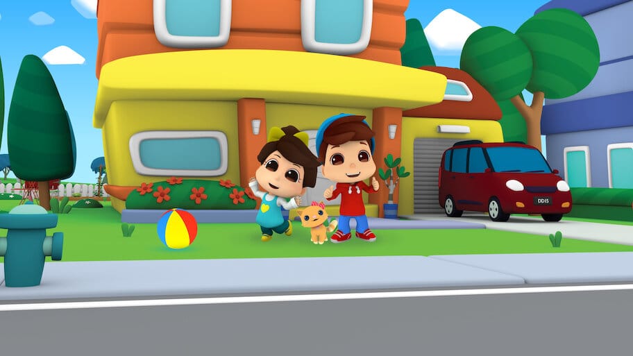 Omar & Hana backdrop