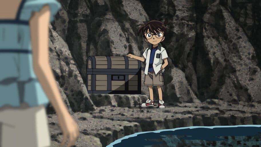 Detective Conan the Movie: Jolly Roger in the Deep Azure backdrop