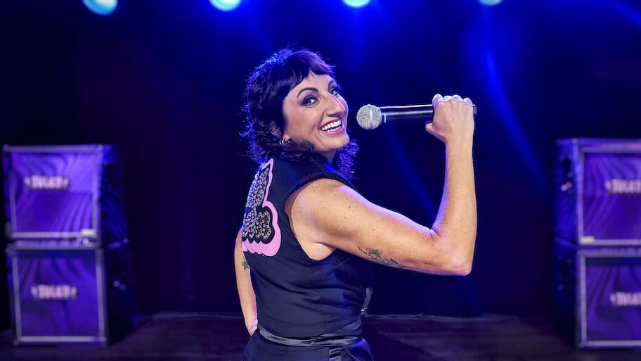 Steph Tolev: Filth Queen backdrop