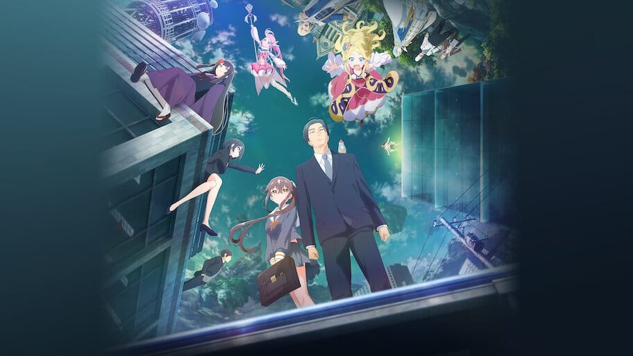 Sasaki and Peeps backdrop