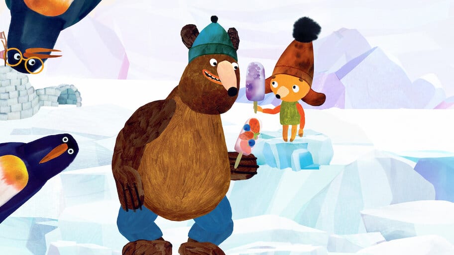 Hungry Bear Tales: To the Pole Or Bust! backdrop